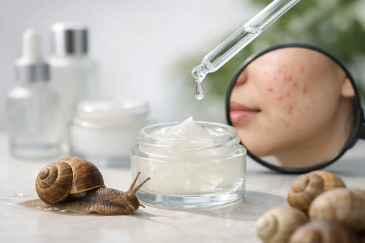 Sraigių mucinas nuo spuogų - ar veikia?