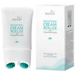 Kremo volelis veido ir kaklo linijoms formuoti – liftingo masažas TianDe