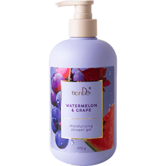 Drėkinamoji dušo želė Arbūzas ir Vynuogės – gaivinantis, maitina