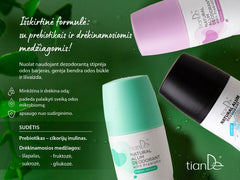 Natūralus alūno dezodorantas su prebiotikais vyrams, 50g I Tiande