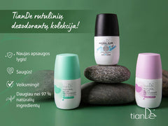 Natūralus alūno dezodorantas su prebiotikais vyrams, 50g I Tiande