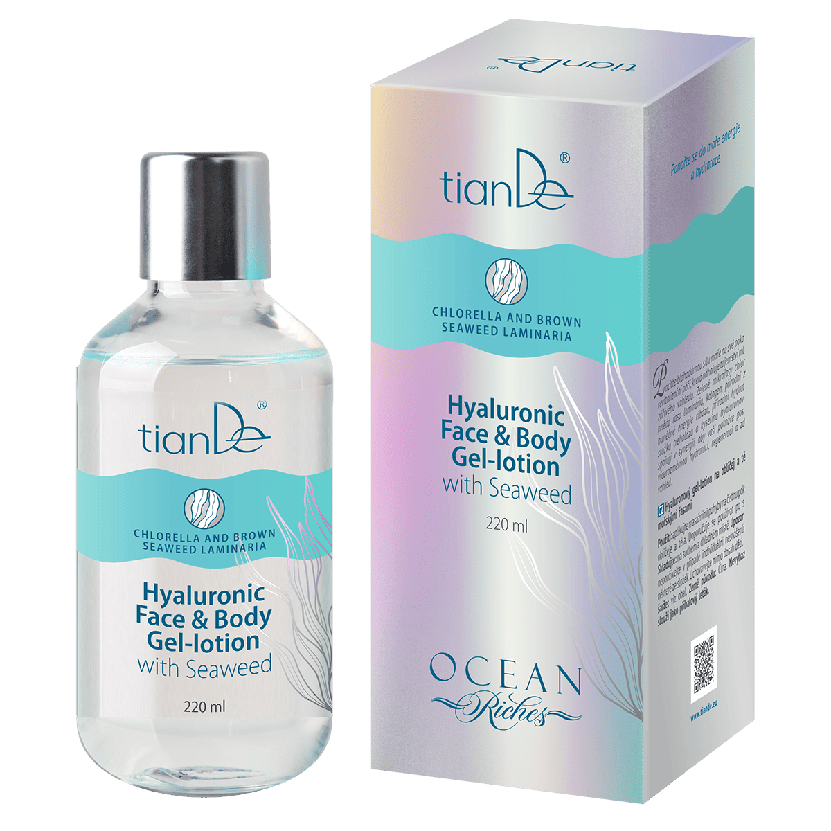 Intensyviai drekinanti hialurono želė