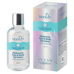 Intensyviai drekinanti hialurono želė