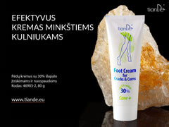 Pėdų kremas su 30 % šlapalu – nuo įtrūkimų ir nuospaudų, 80g