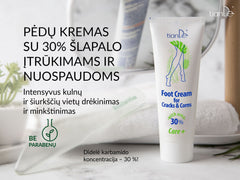 Pėdų kremas su 30 % šlapalu – nuo įtrūkimų ir nuospaudų, 80g