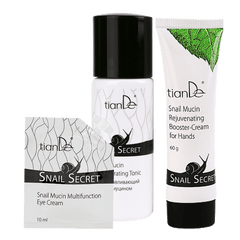 Snail Secret: 2+1 rinkinys su sraigių mucinu odos jaunystei
