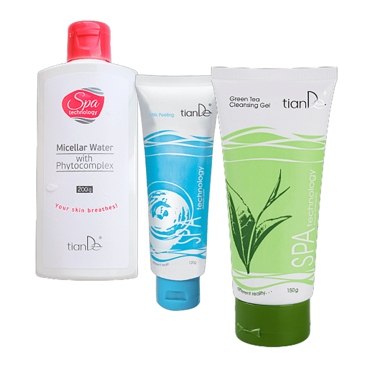 Pirk micelinį vandenį su fitokompleksu + pieninį pilingą - PADOVANOSIME PRAUSIMOSI GELĮ "žALIOJI ARBATA"