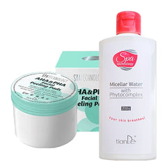 Šveičiamieji diskeliai su AHA & PHA rūgštimis + dovana