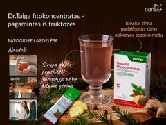 
Kaip vartoti TianDe fitokoncentratą - 2 pakeliai per dieną, galima pridėti į košes, jogurtus ar gėrimus