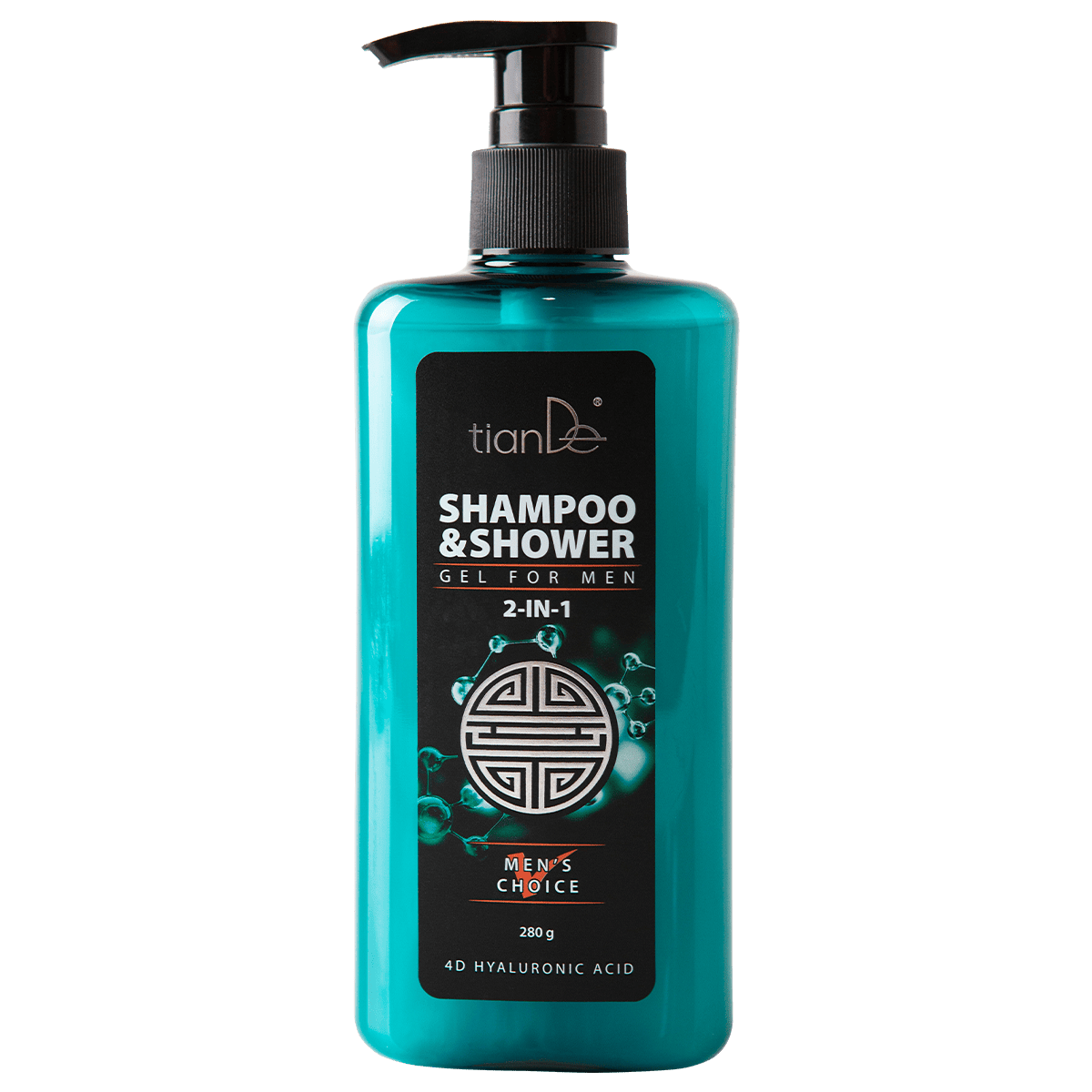 TianDe šampūnas ir dušo želė vyrams 2-in-1