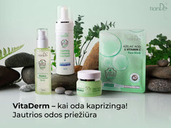 Veido kaukė su azelaino rūgštimi ir vitaminu C | TianDe