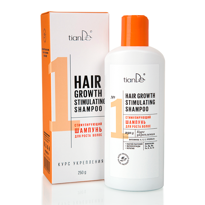 Plaukų augimą skatinantis šampūnas, 250 g