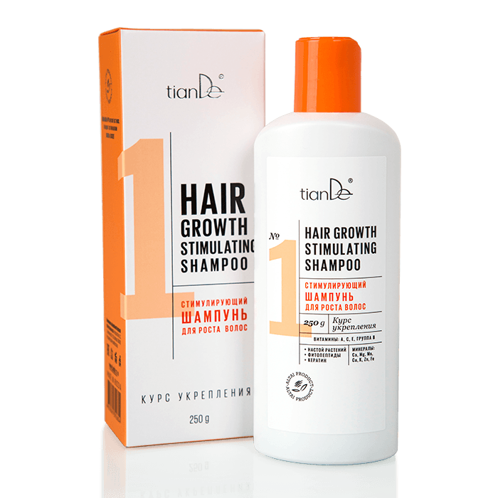 Plaukų augimą skatinantis šampūnas, 250 g - Tiandelt.lt