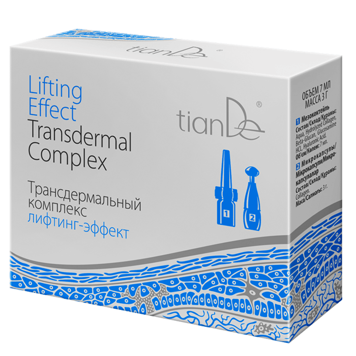 Transderminis kompleksas -liftingo efektas 3g/7ml - Tiandelt.lt
